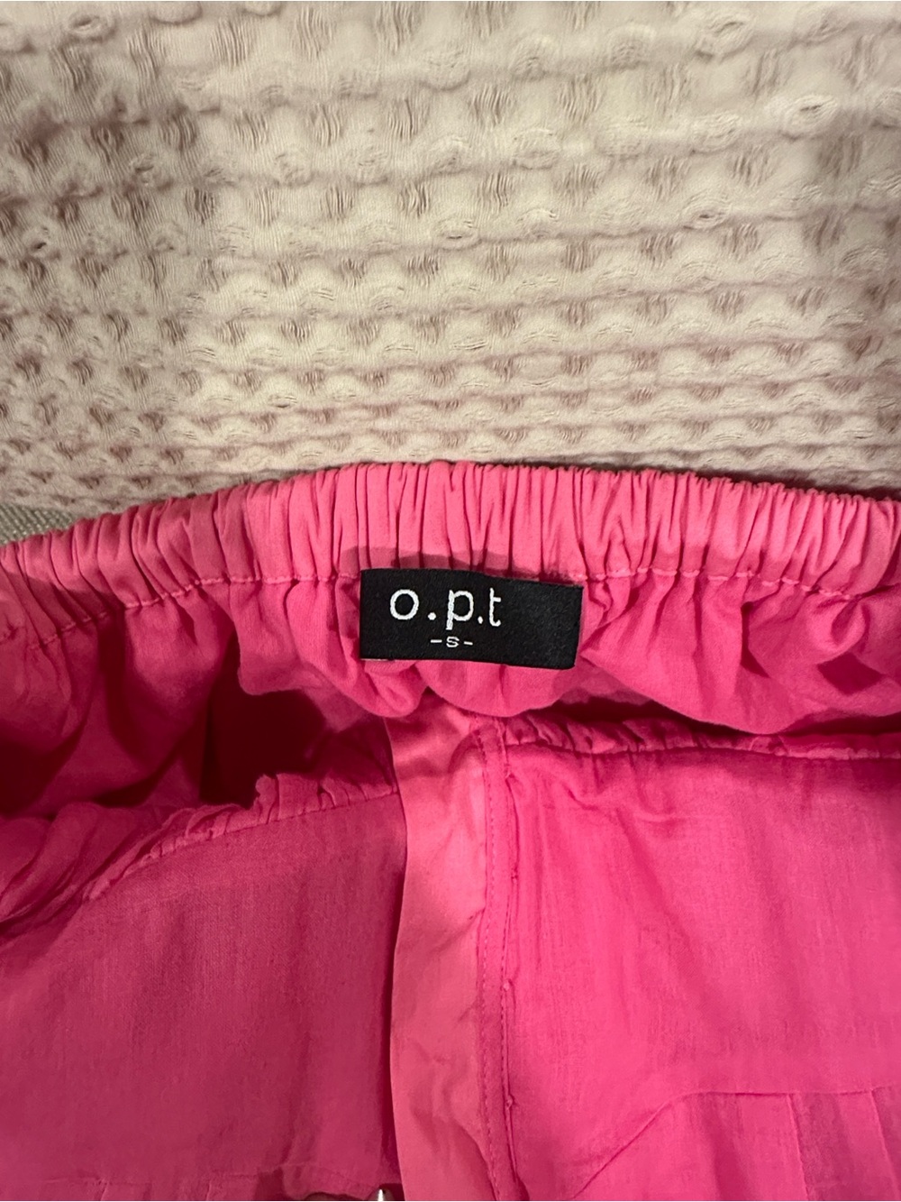 Women's Pink Ruffle Midi Dress - opt - Picture 3 of 5